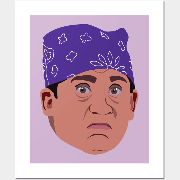 Prison Mike Wall Art by Cat Bone Design